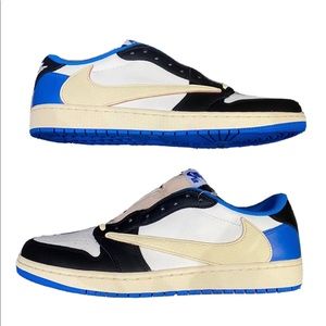 Air Jordan 1 Travis Scott Fragment Lows Size 9.5